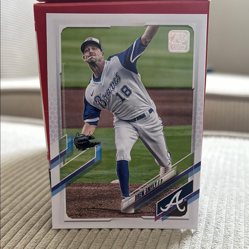 Topps Baseball Card - Braves Player